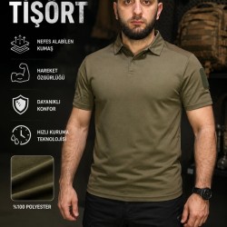 TAKTİKAL POLO YAKA T-SHIRT